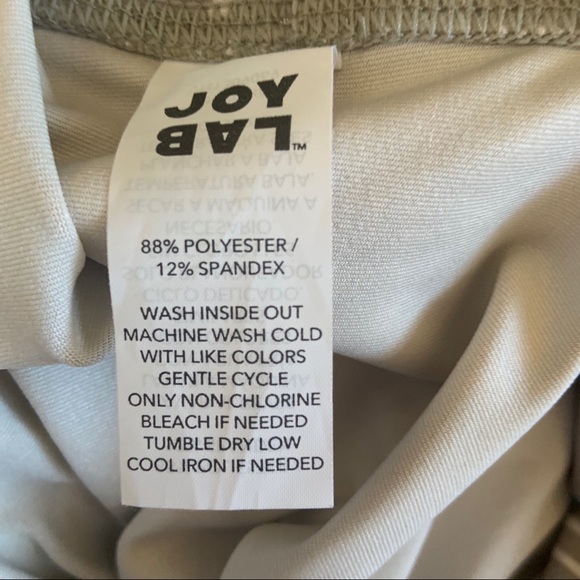 Joy Lab Mid-Rise 7/8 Stretch leggings Small Tan - Picture 4 of 6